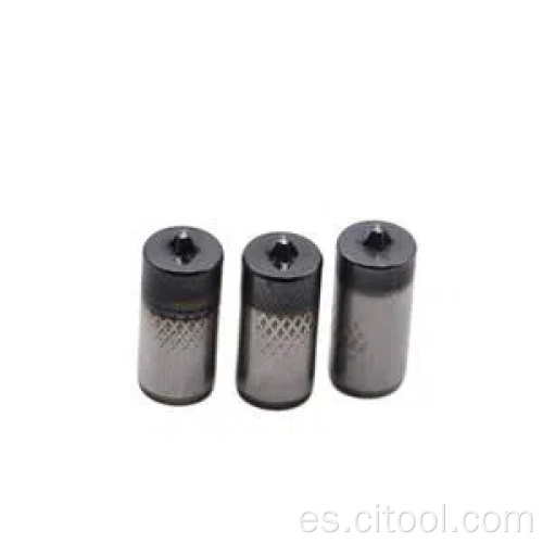 Recubrimiento gris TICN Tornillo personalizado Second Punch